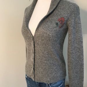 Anthropologie(Kimichi & Blue) shawl collar cardi